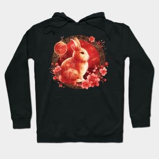 Chinese Zodiac Year of the Rabbit Hoodie